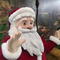 داخلي الرسوم المتحركة الأب عيد الميلاد بالحجم الطبيعي الديكور سانتا كلوز نموذج