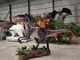 عرض مباشر لركوب الديناصور المتحرك للأطفال