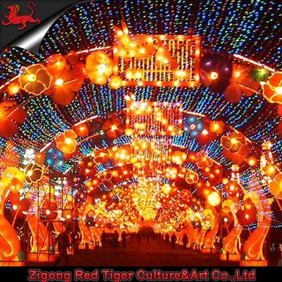 شراء ثيم بارك فانوس مهرجان صيني Sunproof Zigong Lantern online manufacture