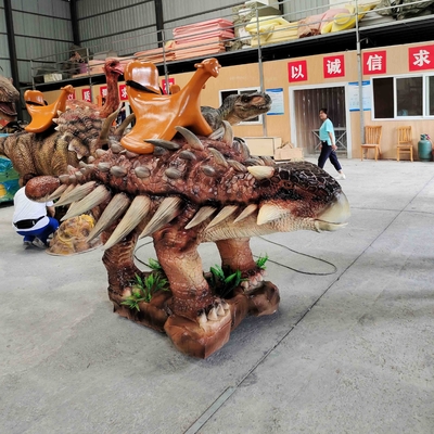 ركوب كهربائي على نموذج سكوتر Ankylosaurus المتحرك للديناصور المتحرك القابل للخلع
