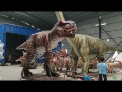مقاوم للماء نوع T Rex الديناصورات الحجم الحي حديقة الترفيه الجوراسيك الديناصور